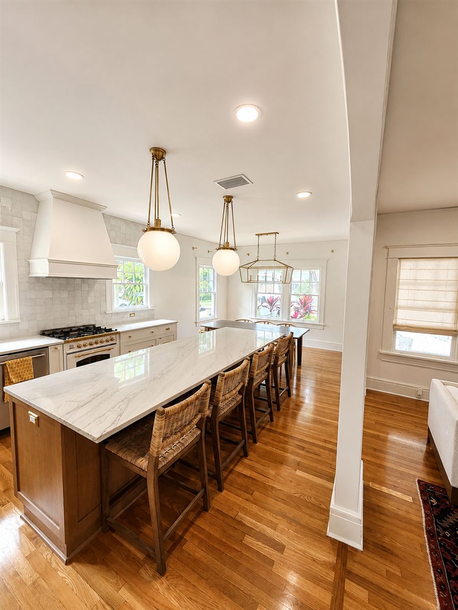 Finished kitchen remodel by West Coast Pro Services